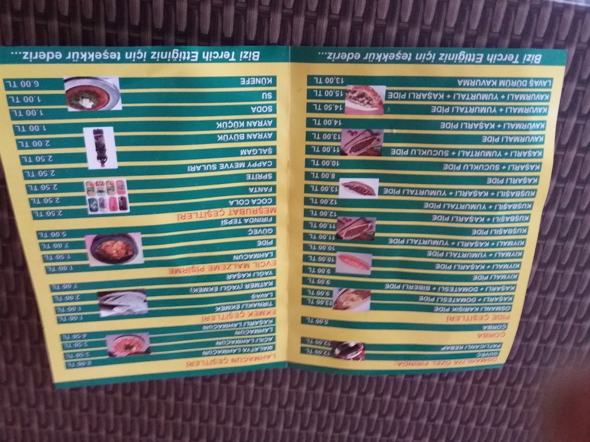 Menu Osmanlı Lahmacun Pide-4